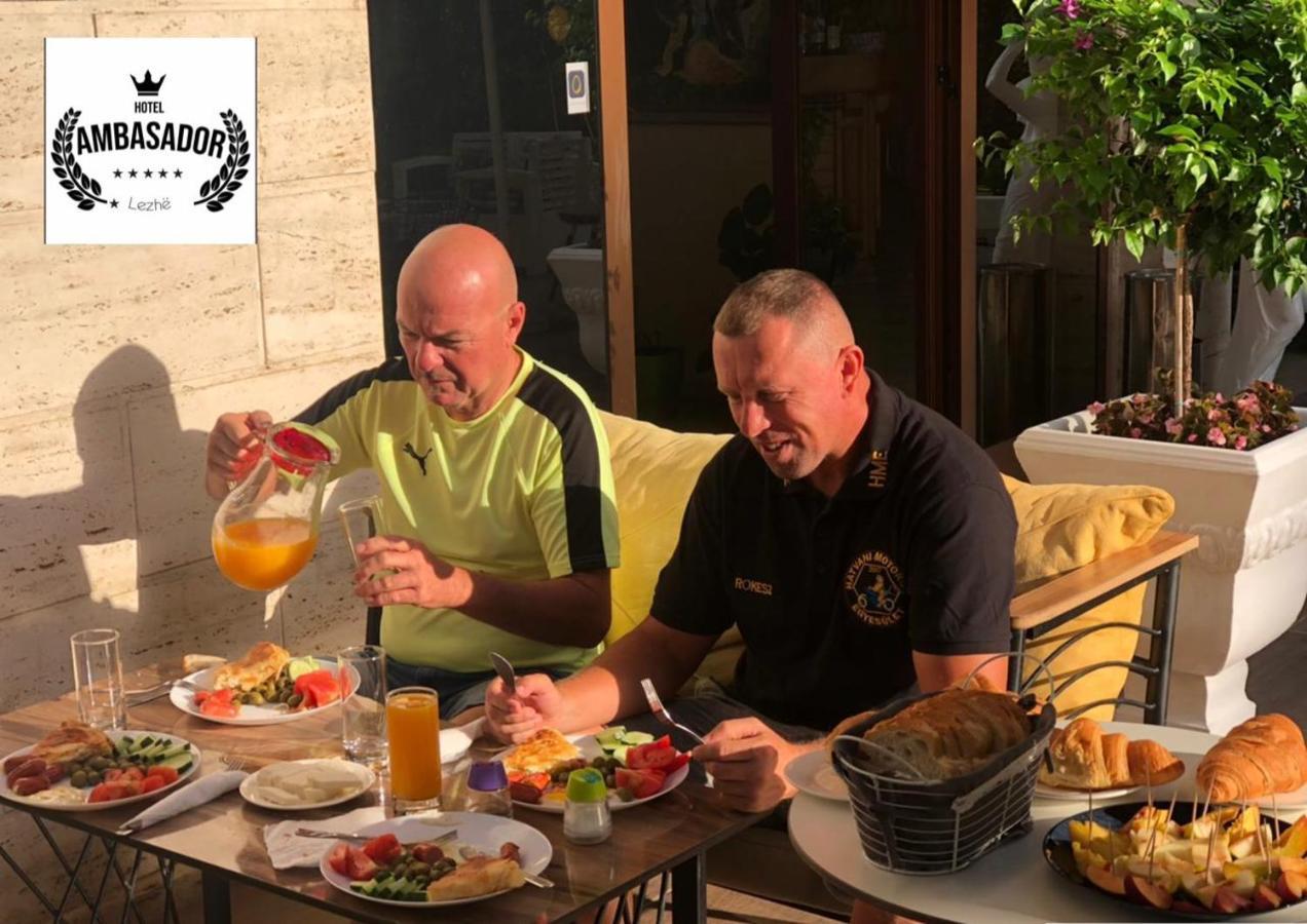 Hotel Ambasador Garden Lezha Kültér fotó